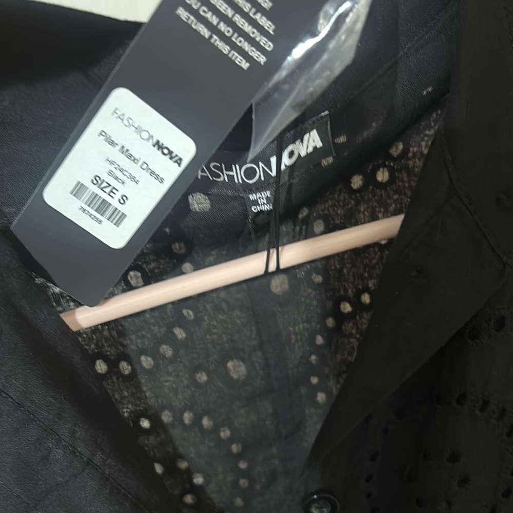 Fashion Nova Black Lace Dress